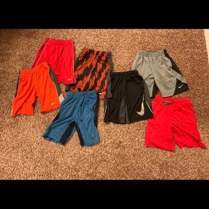7 Boys Nike & Under Armour Shorts